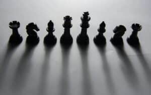 Mouvement pièces échecs